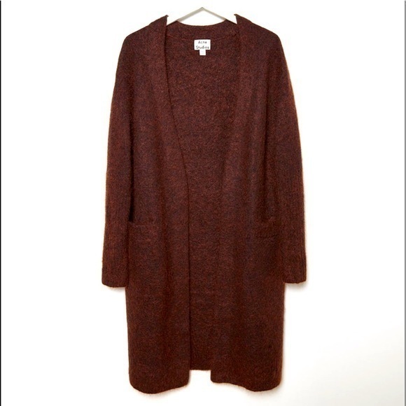 NWOT Acne Studios Long Cardigan Coat sweater